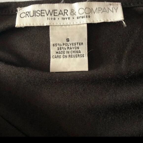 Cruisewear & Co Black Sequin Ombré Tank Top Partywear Size Small - Picture 6 of 7